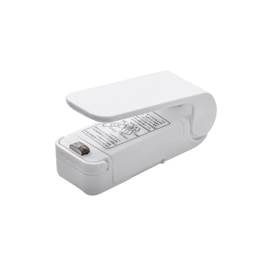 Mini Sealing Machine USB Rechargable Heat Sealer Storage Bag Plastic Package Food Sealer Clip Bag Handheld Food Heat Sealer