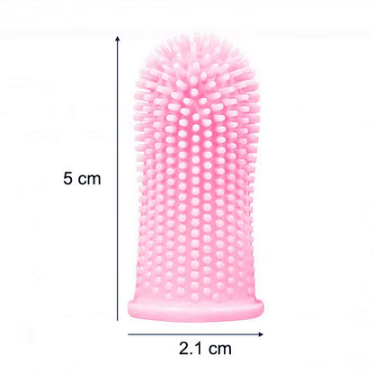 Super Soft Dog Toothbrushes Cleaning Finger Brush for Dog and Cat Grooming Nontoxic Teethbrush Dental Care Pet Products
