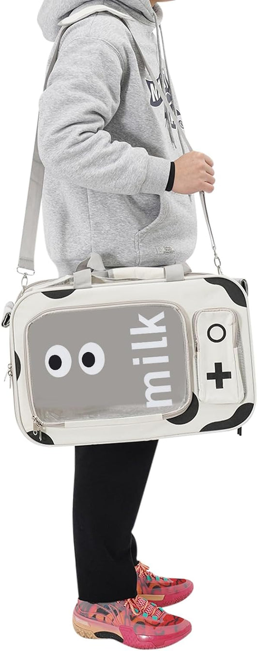 Pet Carriers Pet Backpack Carrier Pet Rolling Carrier Dog Backpack with Wheels,18.89 * 9.84 * 12.59In