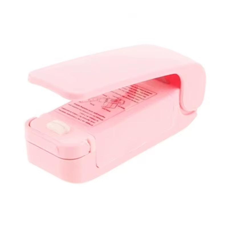 Mini Sealing Machine USB Rechargable Heat Sealer Storage Bag Plastic Package Food Sealer Clip Bag Handheld Food Heat Sealer