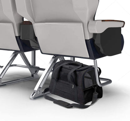 Cat Carrier Dog Carrier for Medium Dogs Dog Travel Crate Soft Slided Collapsible Pet Travel Carrier, Large (20.5" W X 13.5" H X 10" D)