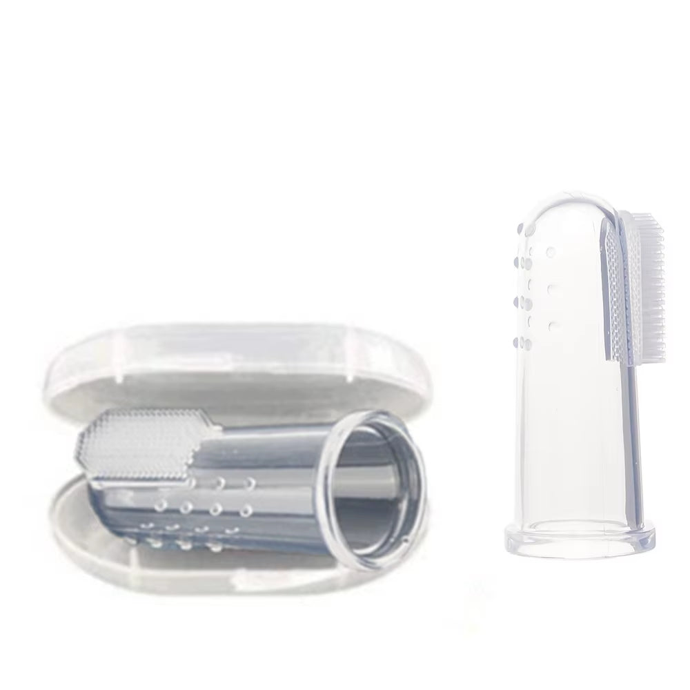 Super Soft Dog Toothbrushes Cleaning Finger Brush for Dog and Cat Grooming Nontoxic Teethbrush Dental Care Pet Products