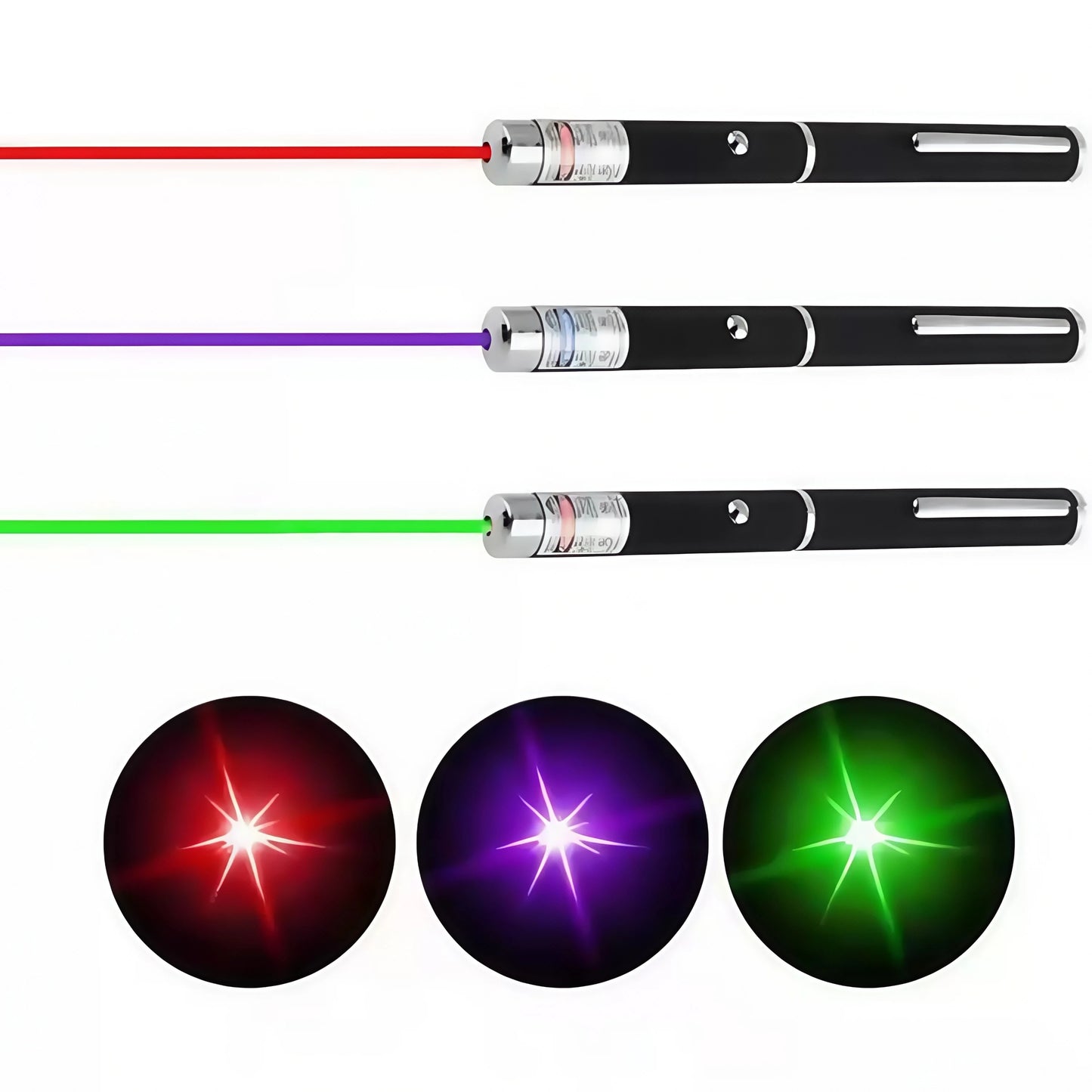 Red Laser Pointer Pen - Long Range Single Point Laser for Cat/Dog Pet Toy, Outdoor Hiking Presentation