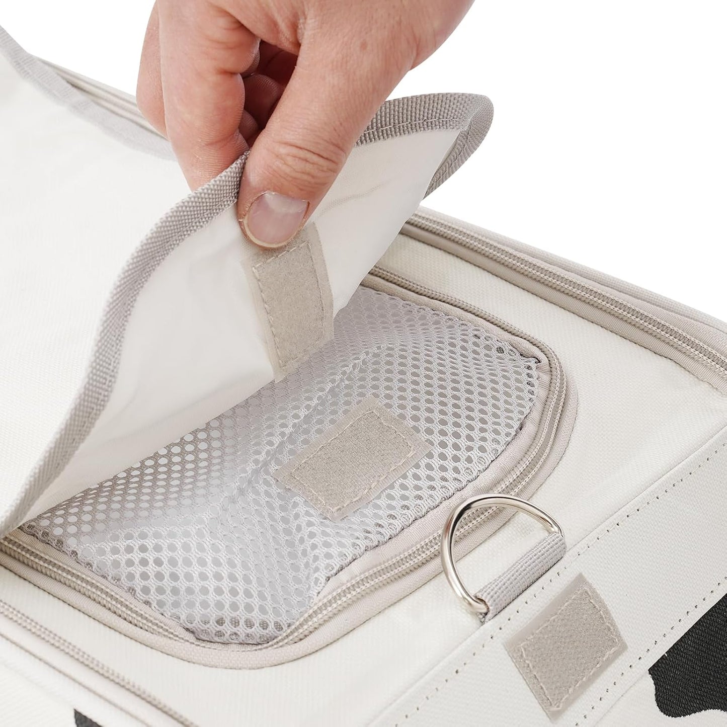 Pet Carriers Pet Backpack Carrier Pet Rolling Carrier Dog Backpack with Wheels,18.89 * 9.84 * 12.59In